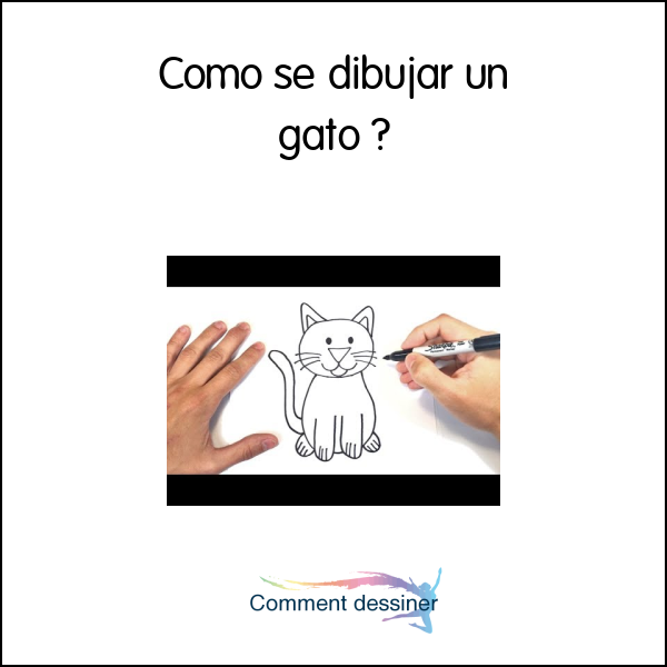 Como se dibujar un gato